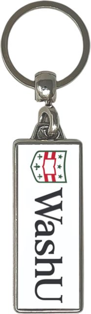 Washington University Bears Keychain