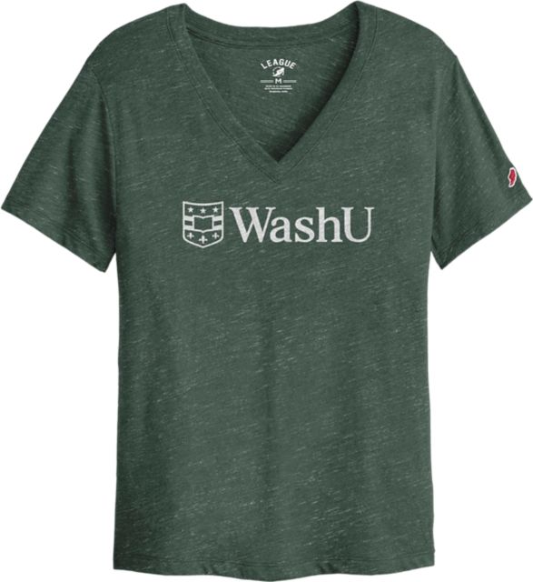 Washington University Women's V-Neck Short Sleeve T-Shirt