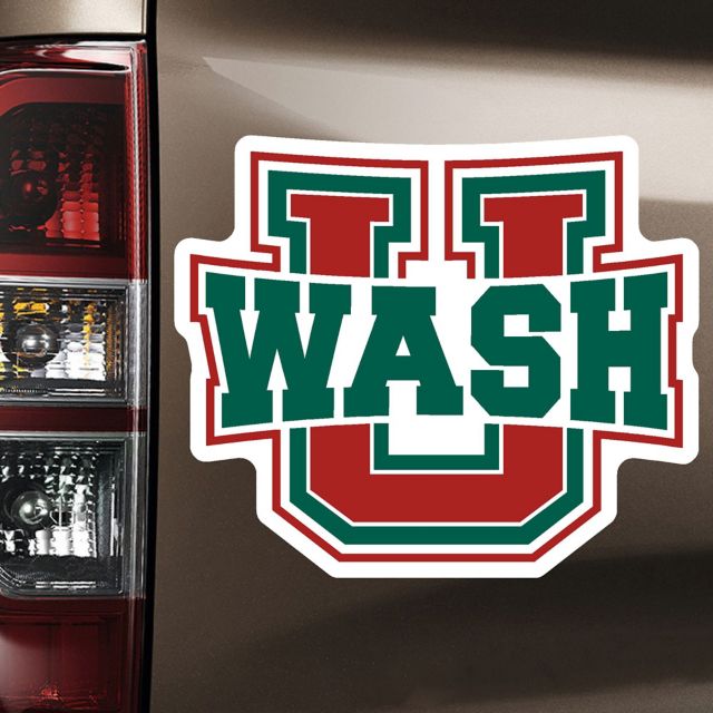 Washington University 6x6 Bears Magnet