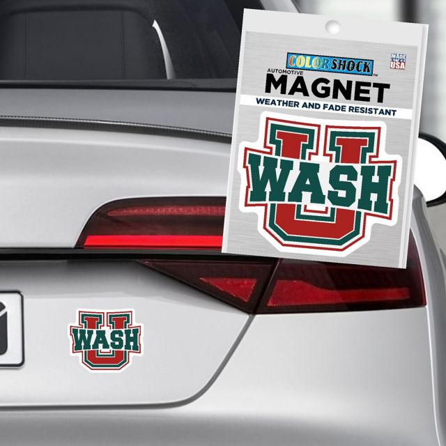 Washington University Bears 4" x 4" Magnet