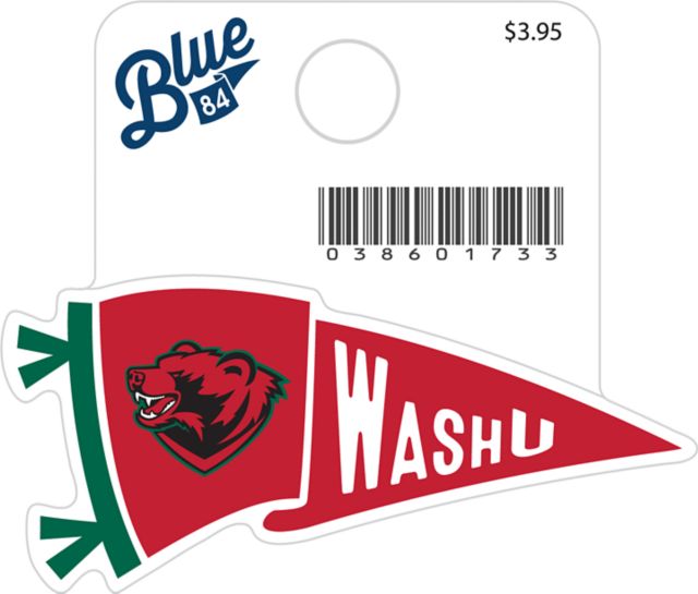 Washington University Bears Mini Sticker