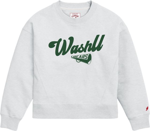 Washington University Bears Women's Boxy Crewneck Sweatshirt