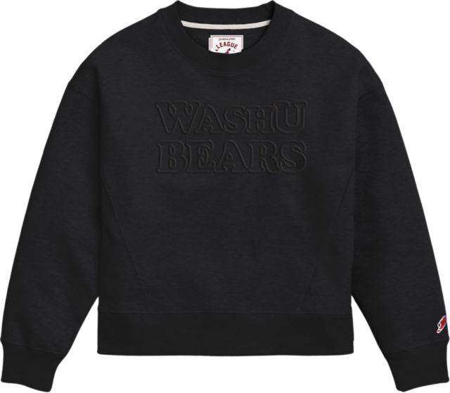 Washington University Bears Women's Boxy Crewneck Sweatshirt