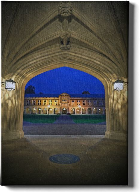 Campus Night 16x24 Gallery Wrap Canvas