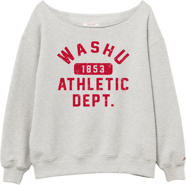 Washington University Bears Women's Oversized Crewneck Sweatshirt