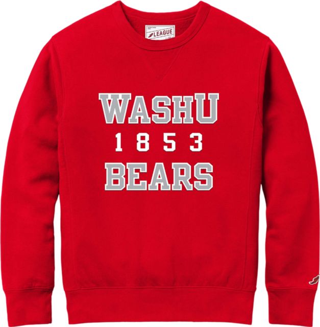 Washington University Bears Stadium Crewneck Sweatshirt