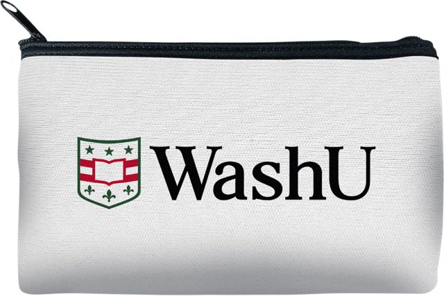 Washington University Neoprene Zipper Pouch