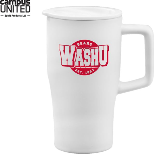 Washington University Bears Ceramic Travel Mug