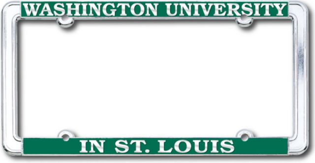 Washington University License Plate Frame