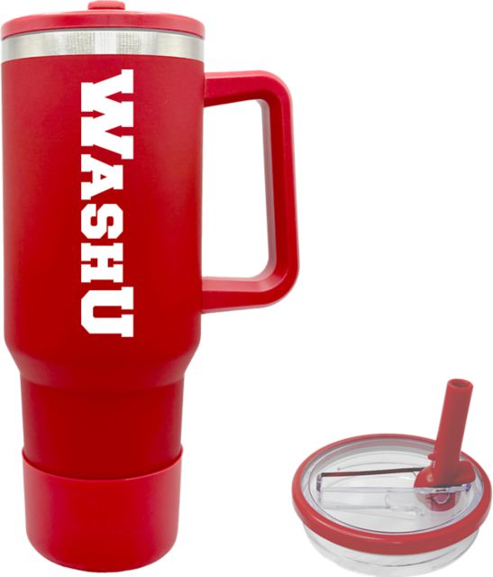 Washington University 40 oz. Tumbler with Straw