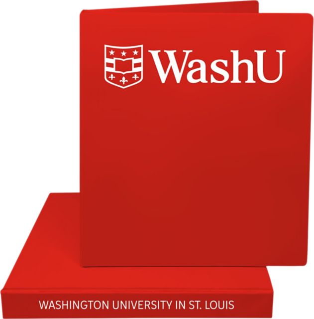 Washington University 1'' Vinyl Binder