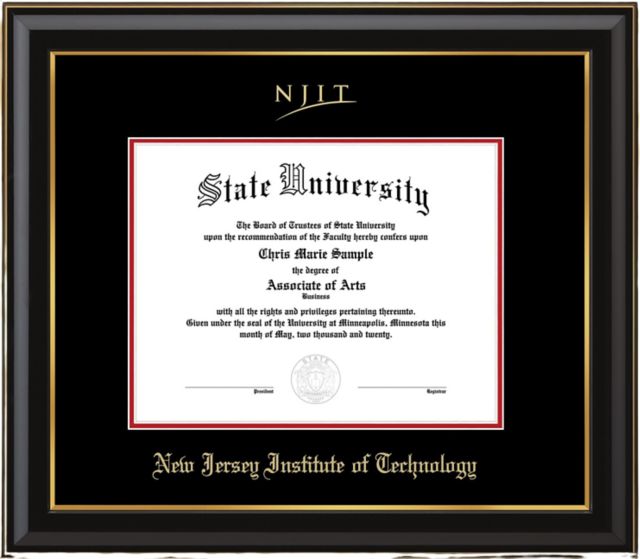 New Jersey Institute of Technology Classic Diploma Frame