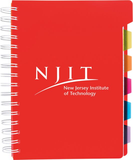 New Jersey Institute of Technology Notebook with Tabs