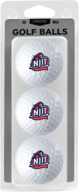 New Jersey Institute of Technology 3 Pack Golf Balls