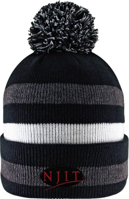 New Jersey Institute of Technology Knit Cuff Pom Hat
