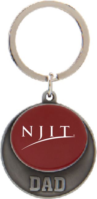 New Jersey Institute of Technology Dad Keychain