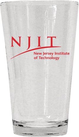 New Jersey Institute of Technology 16 oz. Glass