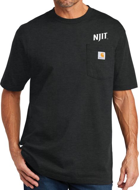 New Jersey Institute of Technology Carhartt Workwear Pocket Short Sleeve T-Shirt