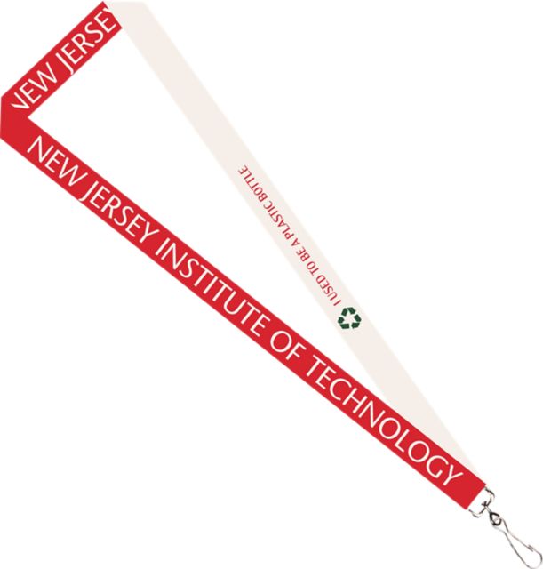 New Jersey Institute of Technology Recycled Lanyard