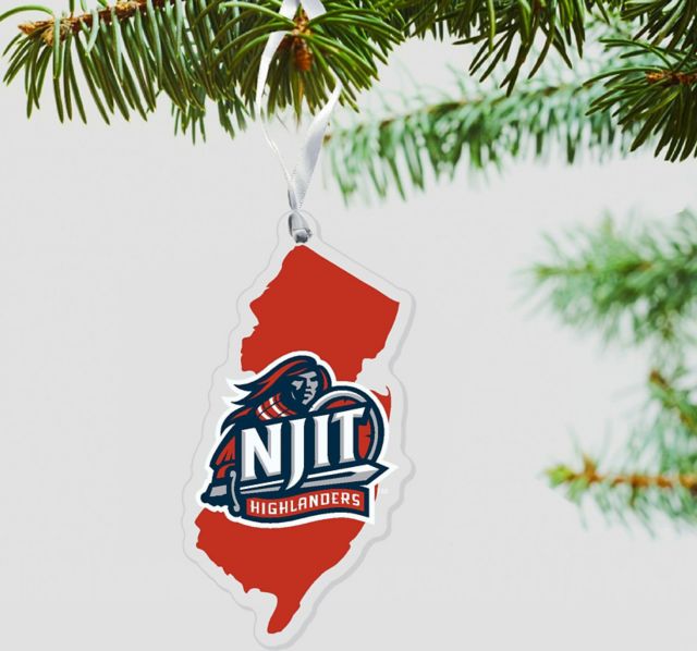 New Jersey Institute of Technology Highlanders 3"x4" Ornament