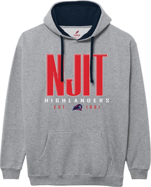 New Jersey Institute of Technology Highlanders Colorblock Hooded Sweatshirt