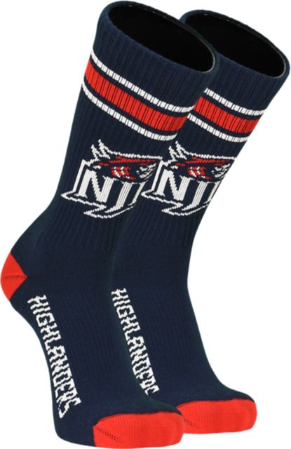 New Jersey Institute of Technology Highlanders Throwback Crew Socks