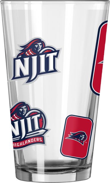 New Jersey Institute of Technology 16 oz. Pint Glass