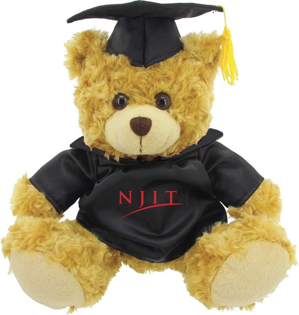 New Jersey Institute of Technology 10'' Graduation Bear