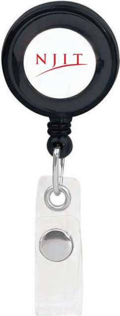 New Jersey Institute of Technology Retractable Badge Holder