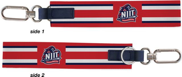 New Jersey Institute of Technology Carabiner Strap Keychain