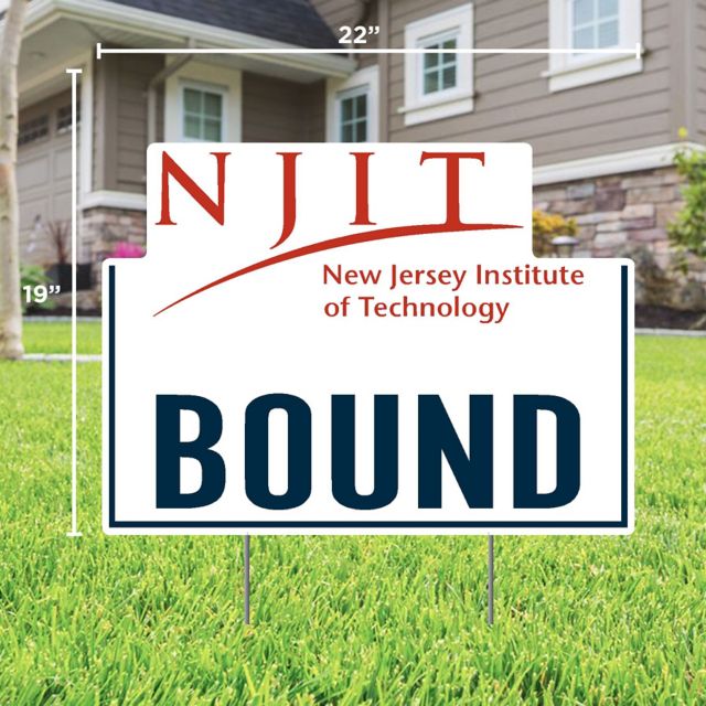 New Jersey Institute of Technology 22x19 Lawn Sign