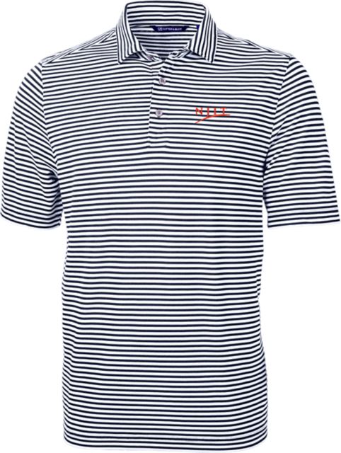 New Jersey Institute of Technology Striped Eco Polo