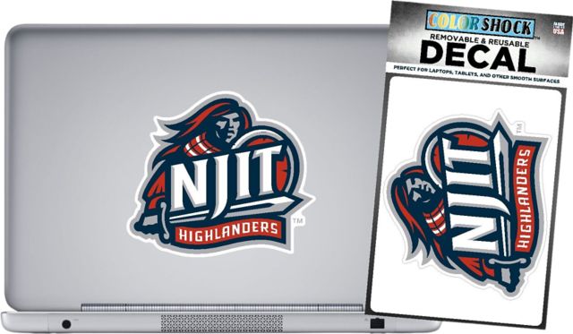 New Jersey Institute of Technology Highlanders 42 Sq In. Removable Decal