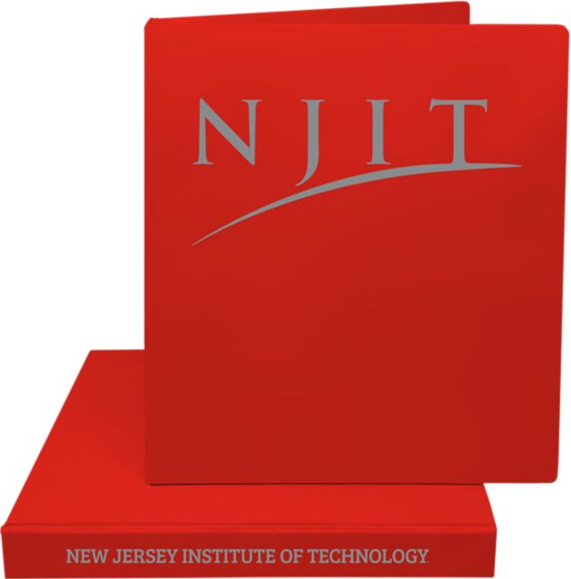 New Jersey Institute of Technology 1'' Vinyl Binder