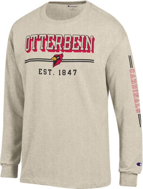  Otterbein University Official Cardinals Unisex Adult  Long-Sleeve T Shirt : Sports & Outdoors