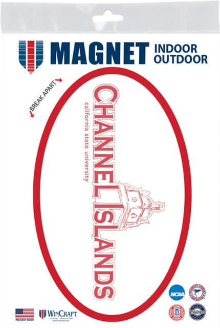 California State University - Channel Islands Dolphins 3.5 x 5 Oval Magnet