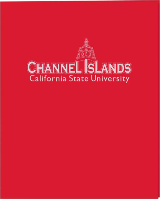 California State University - Channel Islands 2 Pocket Folder