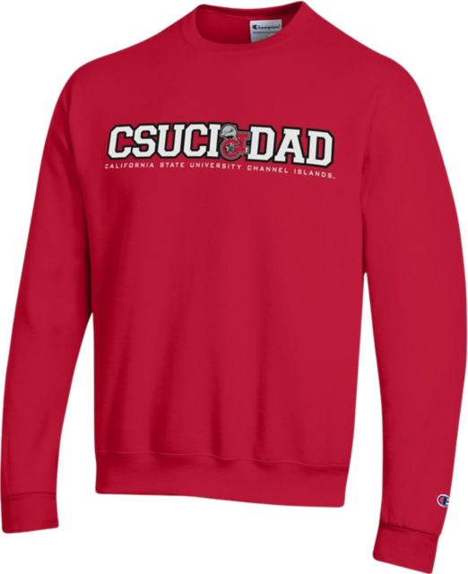 California State University - Channel Islands Dolphins Dad Crewneck Sweatshirt