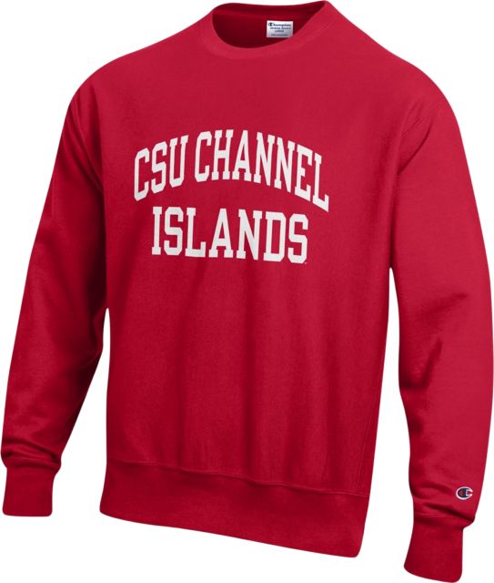 California State University - Channel Islands Reverse Weave Crewneck Sweatshirt