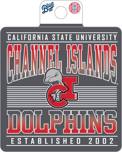 California State University - Channel Islands Dolphins Full Size Sticker
