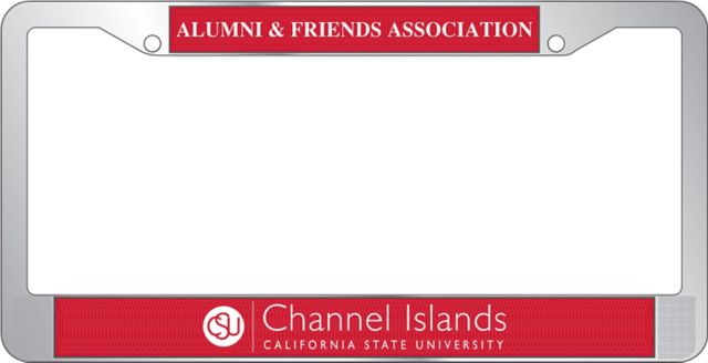 California State University - Channel Islands Alumni & Friends AssociationLicense Plate Frame