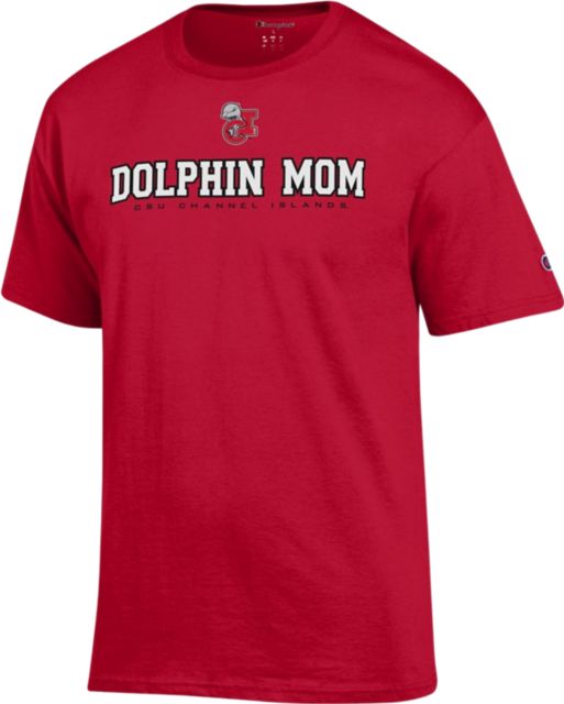 California State University - Channel Islands Dolphins Mom Short Sleeve T-Shirt