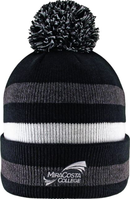 MiraCosta College Knit Cuff Pom Hat