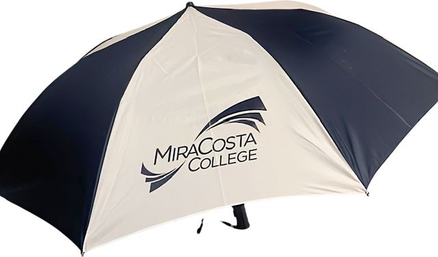 MiraCosta College 48'' Two Tone Umbrella