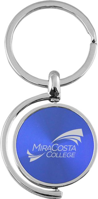 MiraCosta College Spinner Key Tag