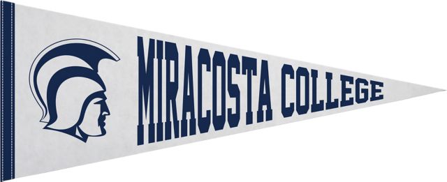 MiraCosta College 12"X30" Full Color Pennant