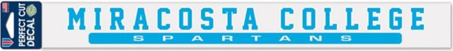 MiraCosta College 2'' x 17'' Perfect Cut Decal