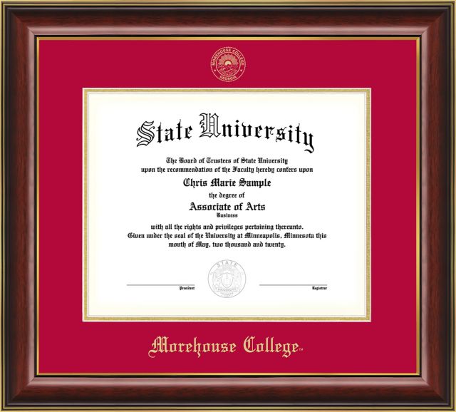 Morehouse College 11 x 14 Diploma Frame
