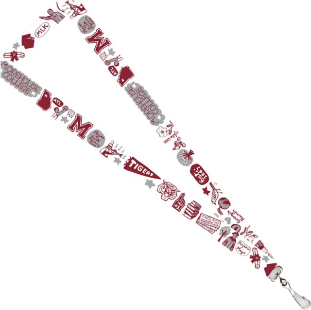 Morehouse College Julia Gash 3/4'' Satin Lanyard