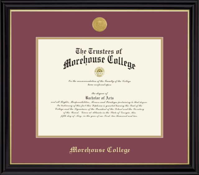 Morehouse College Diploma Frame